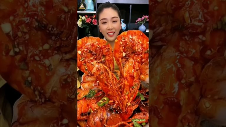 চাইনিজ সামুদ্রিক খাবার Chinese seafood #seafoodrecipes #food #shorts