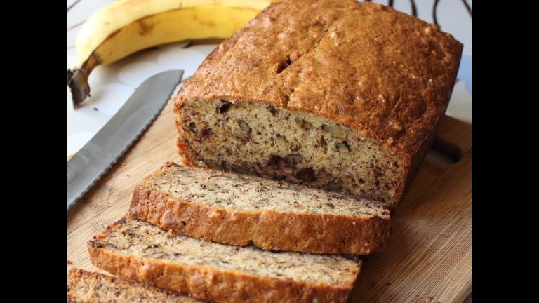 Banana Bread Recipe – Chocolate Banana Nut Loaf