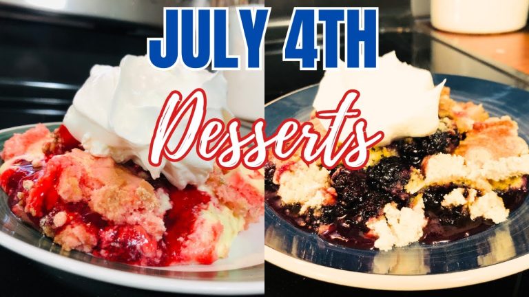SUMMER DESSERTS AT HOME | JULY 4TH DESSERTS | Easy Dessert Recipes Perfect for Summer Cookouts
