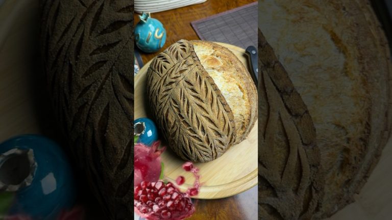 Pomegranate sourdough bread! #foodie #bread #artist