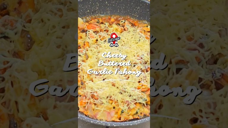 Pinoy ulam idea na dapat mong subukan | Cheesy Buttered Garlic Tahong #asmr #foodieph #pinoyfood
