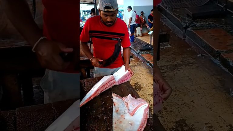 😱 Unbelievable fish cutting skill , Same like a cheese #shorts #cheese #fish