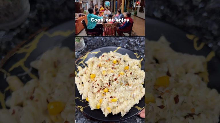 Anupama Special White Sauce Recipe #shorts #anupama #pasta