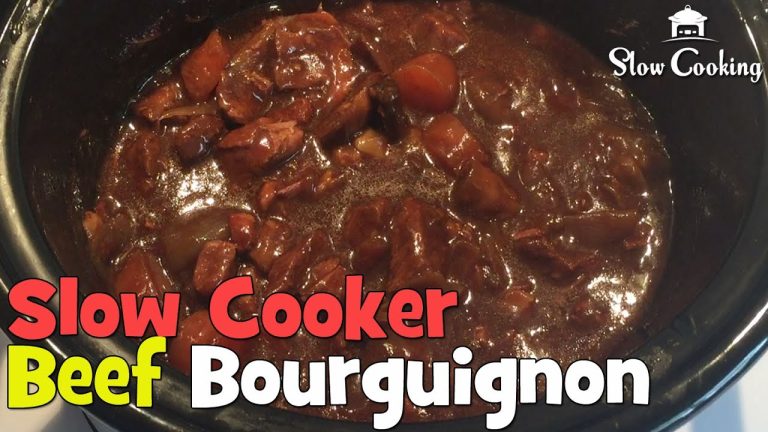 The Best Slow Cooker Beef Bourguignon on the Internet, Simply Beautiful