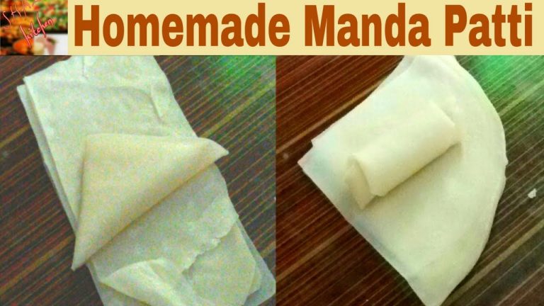 Homemade Manda Patti_Ramadan Special Recipe(In Urdu/Hindi)How To Make Roll And Samosa Patti  At Home