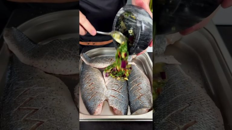 Ароматный сибас в духовке! #nhatrang #food #fish #рыба #seafoodnetwork#seafood#seafoodlover