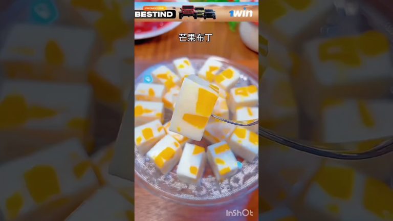 Mango Pudding 🍮 #shortsrecipe #recipeshorts #chickenrecipe #newrecipe #recipes #food #cooking #asmr_