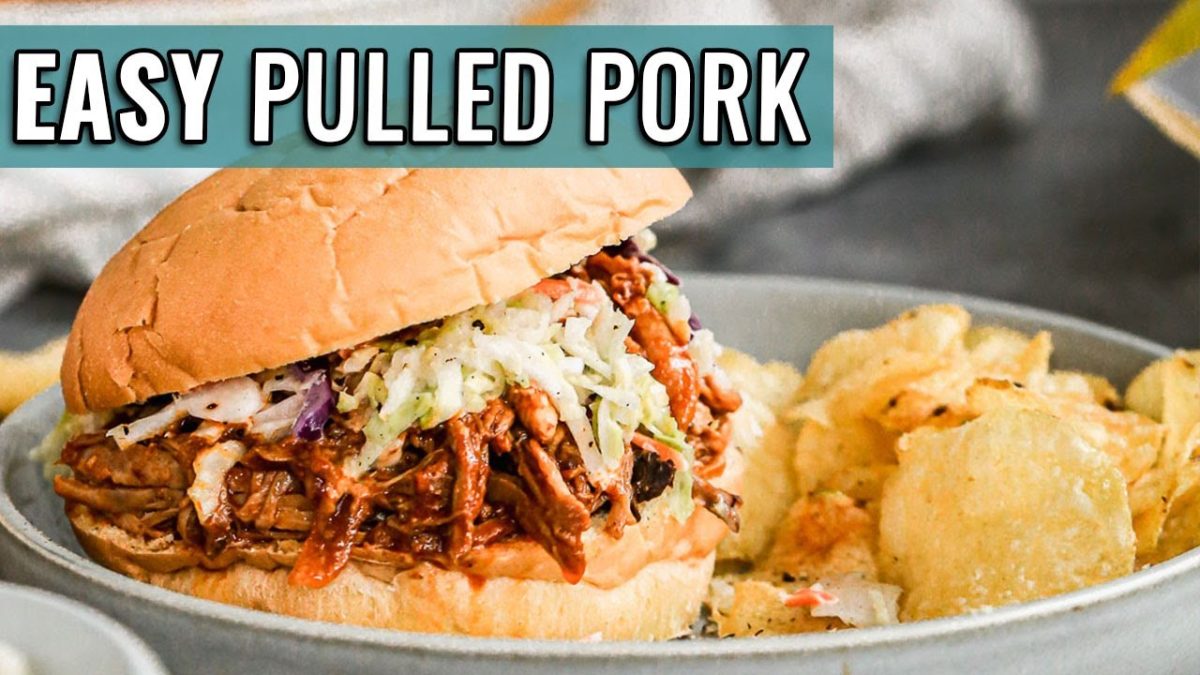 EASY Slow Cooked Pulled Pork Recipe