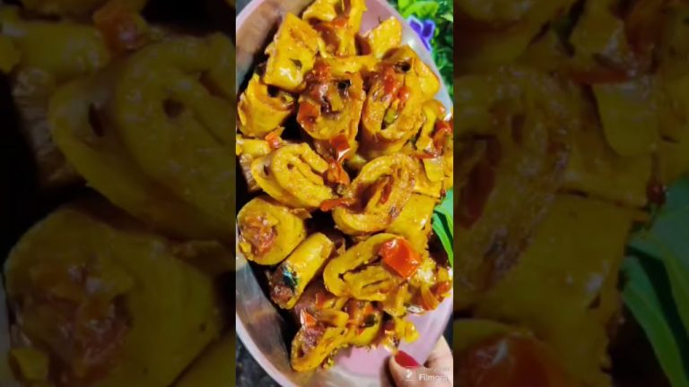 बचे हुए आटे से बनाएं चटपटा मजेदार नाश्ता #recipe #breakfast #tastyrecipe