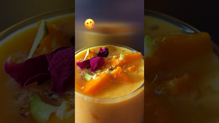 Rich Makhana Mango Milkshake #shorts #milkshake