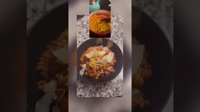 Discover a quick and delicious rotini pasta recipe perfect for any night! 🍝 #Pasta #Dinner #Shorts