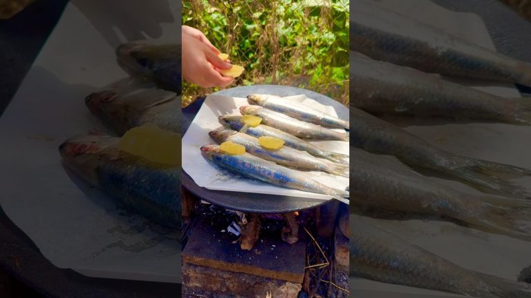 Scrumbie de Dunăre ca în Delta la disc🎣🐟🐠🍋🔥🧄