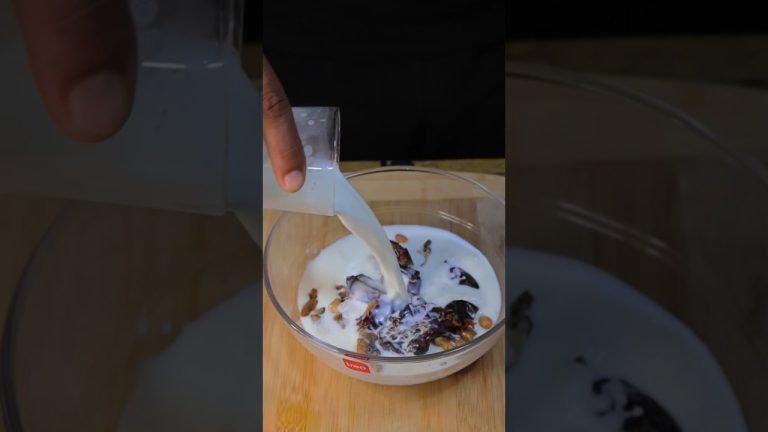 Dry Fruit Milkshake With Zero Sugar #shorts #village