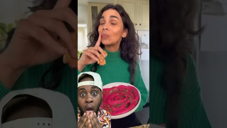 I beets hummus 🤣😂 #vegan #recipe #shorts