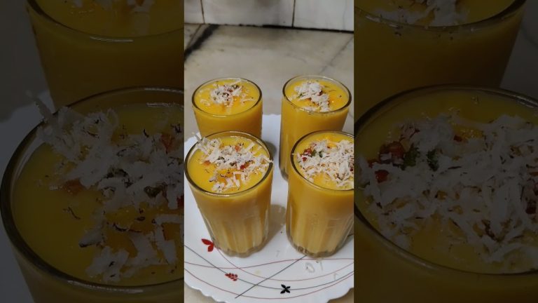 बाजार में मिलाने वाली फ्रूटी बनाए घर पर . || Frooti Recipe|| Super easy and Tasty 😋 #mango #summer