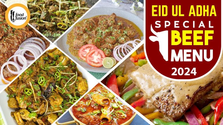 Eid ul Adha Special Beef Menu Collection 2024- By Food Fusion