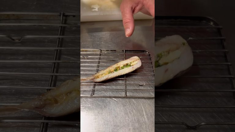 Michelin-star stuffed fish recipe ⭐️