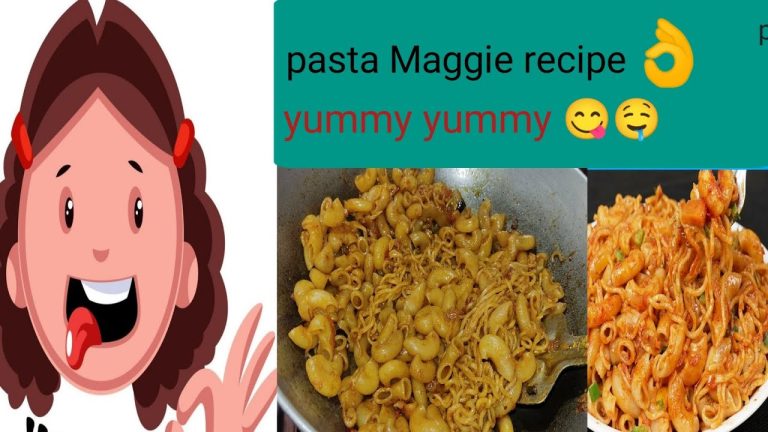 Pasta Maggie recipe 🤤👌#home style cooking
