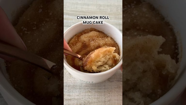 Easy movie time mug cake #recipe #cake #baking