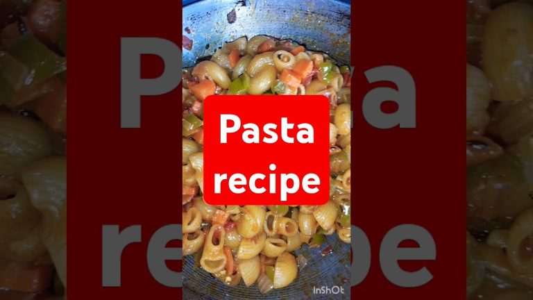 vagitable pasta recipe #shorts #cooking #viral