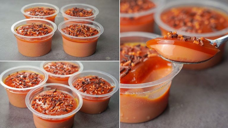 Caramel Milk Pudding Dessert Cup | No Bake Dessert Cup Recipe | Yummy