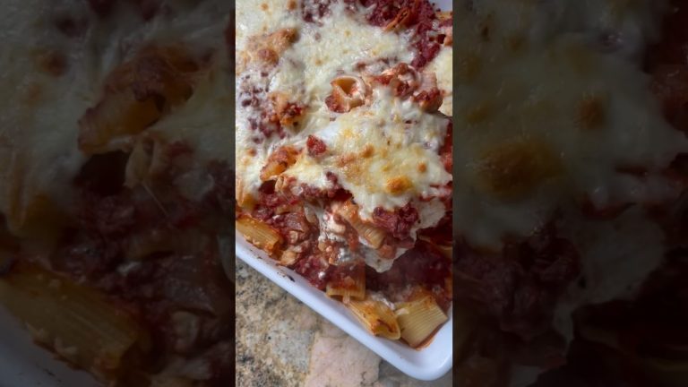 Baked Ziti #recipe
