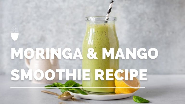 Moringa and Mango Smoothie Recipe | Erbology