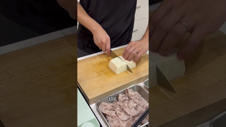 超開胃涼拌菜～豬肉涼拌豆腐