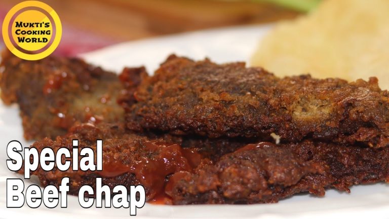 স্পেশাল বিফ চাপ রেসিপি ॥ Special Beef Chaap Recipe ॥ Bangladeshi Beef Chap