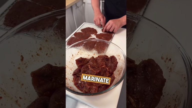 Asian Zing Beef Jerky Recipe