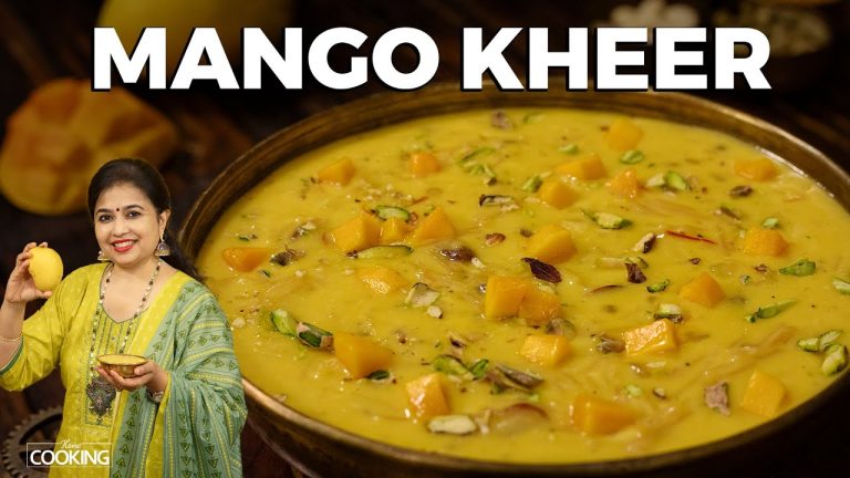 Mango Kheer | Mango Payasam Recipe | Mango Dessert Recipes | Kheer Recipe | Mango Recipes