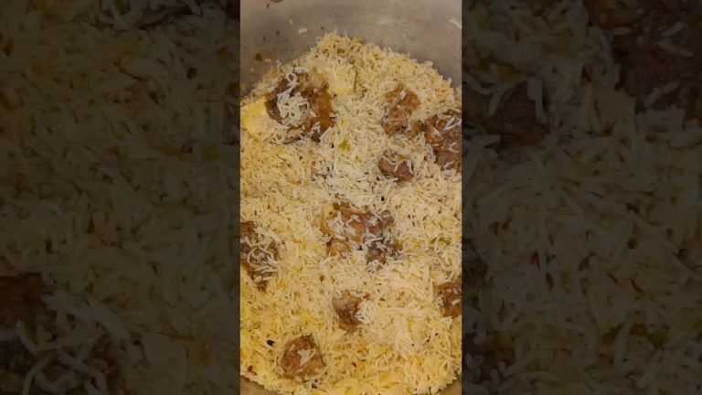 Easy And Best Beef Yakhni White Pulao Recipe | Namkeen White Pulao Recipe | #food #beefpulao #shorts