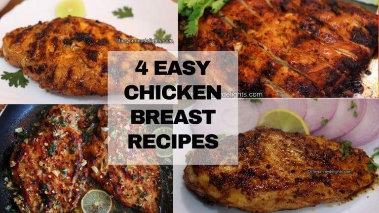 4 easy chicken breast recipes | 30-minute chicken recipes | easy chicken recipes for dinner