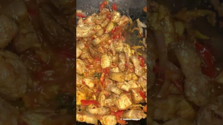 Porc choux massalé – By Georges Soubou #food #cooking #recipe