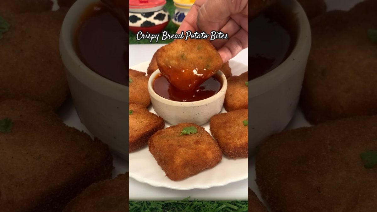Quick And Easy Bread Potato Bites 😋🥔 #shorts #cooking #viral #recipe