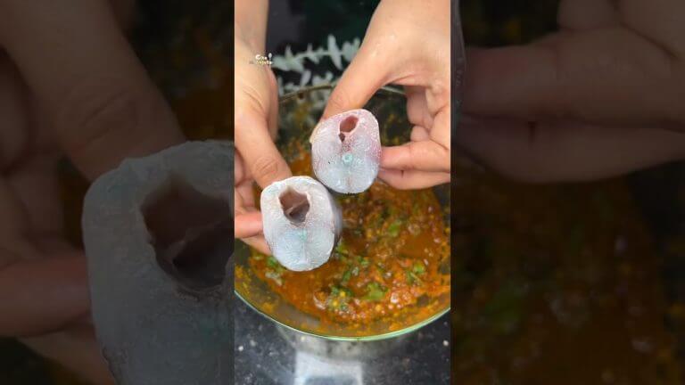 IKAN CERACAS TULANG BIRU 😱😱 #holidaywithshorts #kuliner #ngeshortsbareng