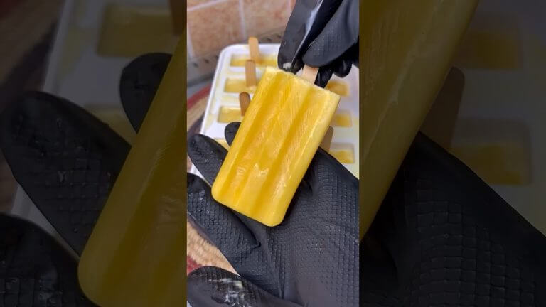 Would you try this CUSTARD ICE-CREAM? Yummy!😋 #custard #icecream #shorts #pullupyoshorts