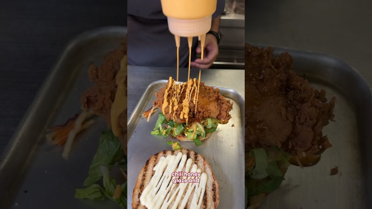 The crispiest chicken burger in London