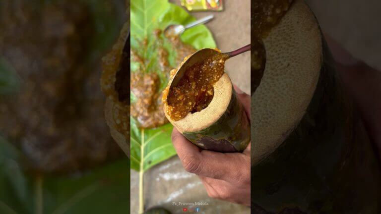 బొంగులో చేప గుడ్డు కుల్ఫీయా 🙄😋