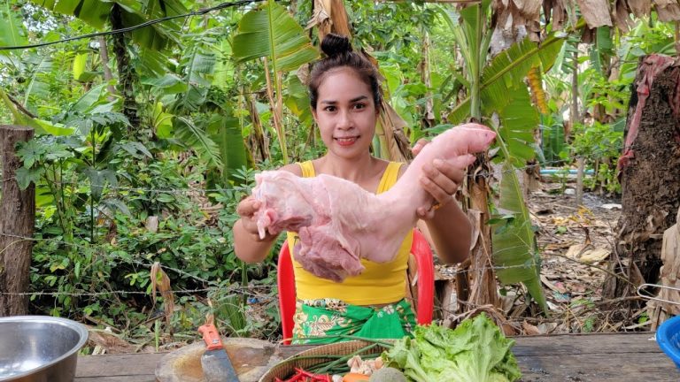 ” Crispy fried pork thighs ” Yummy cooking crispy fried pork thighs recipe and eat – amazing video