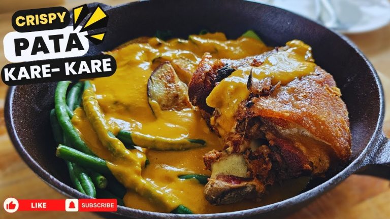 How To Cook Pork Kare Kare l Simple Kare Kare Recipe