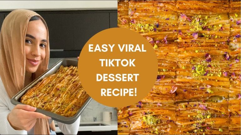 Easy & Delicious Dessert Using Phyllo! Viral TikTok Recipe