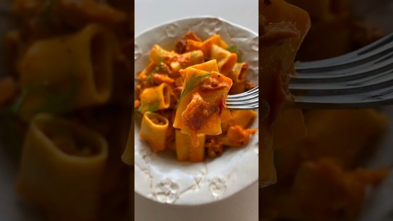 Comfort Pasta summer seasonal recipe #pasta #cooking #homemade #pastasauce #Recipe