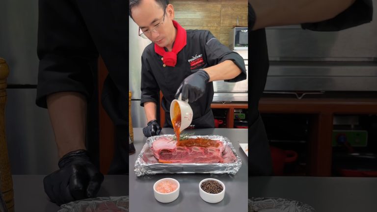 Greasy, BBQ beef rib