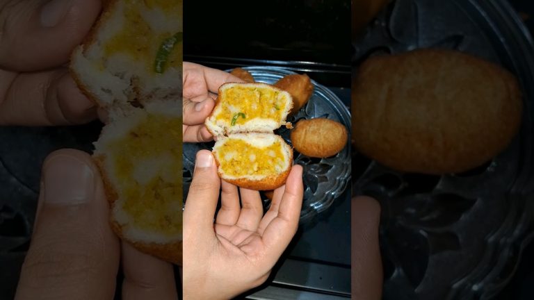 Crispy Bread Roll Recipe #shorts