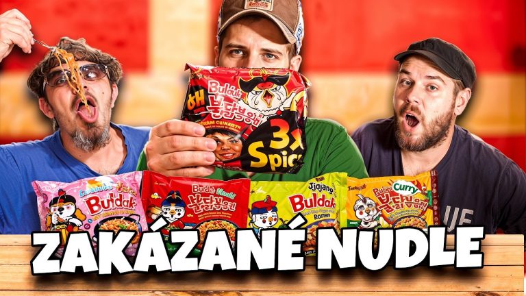 Tak pálivé, že je v Dánsku zakázali! Ochutnáváme zakázané nudle BULDAK