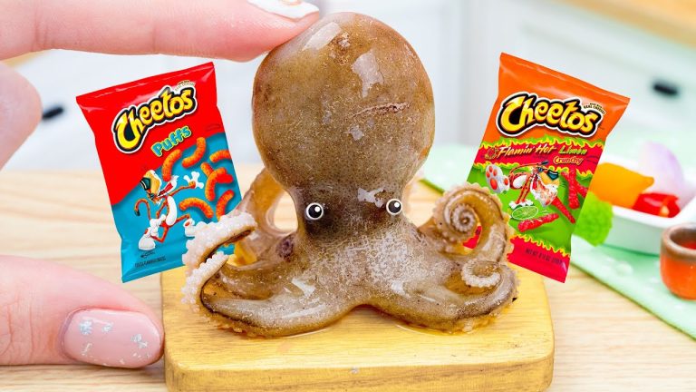 Recipes Miniature Seafood|Best Of Miniature Tasty Squid Stuffed With Cheese And Rice|Recipes Seafood