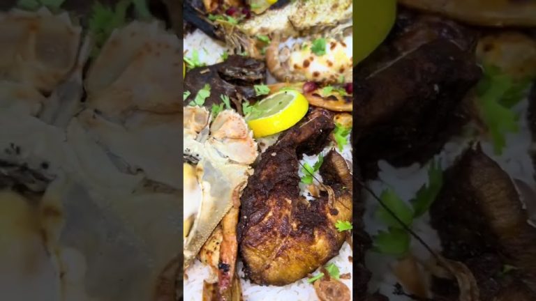 Sea food Plate #seafodlovers #food #trending #seafood #fish #shortsfeed #cooking #seafoodrecipes