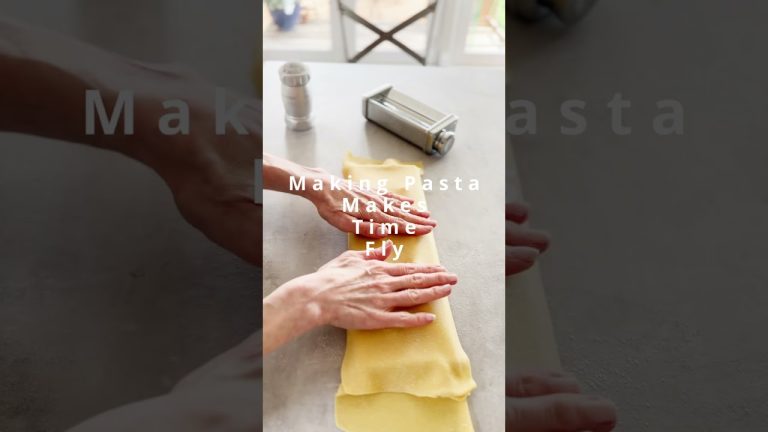 🎥 Making Pasta Makes Time Fly! 🍝✨