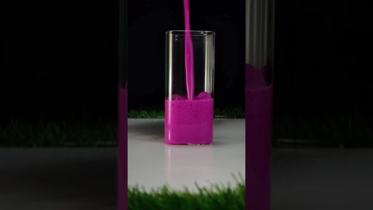 Dragon fruit milkshake recipe || Dragon fruit smoothie #shorts